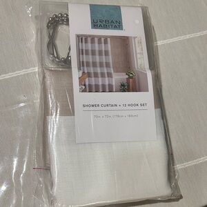 Urban habitat shower curtain